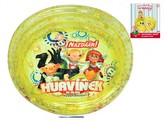 Bazén nafukovací Spejbl a Hurvínek 3D 3 komory 70x30cm 48L v sáčku