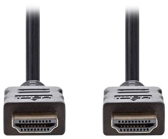 NEDIS High Speed HDMI kabel s ethernetem/ 4K/ zlacené konektory HDMI-HDMI/ černý/ 15m