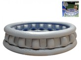 Bazén Crystal nafukovací kónický 3 komory 157x41cm 414L v krabičce