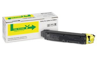 TK5140Y Toner pro P6130cdn, M6030cdn, M6530cdn tiskárny, KYOCERA žlutá, 5tis. stran