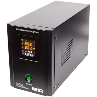 MHPower záložní zdroj MPU-700-12, UPS, 700W, čistý sinus, 12V MHPower záložní zdroj MPU-700-12, UPS, 700W, čistý sinus, 12V