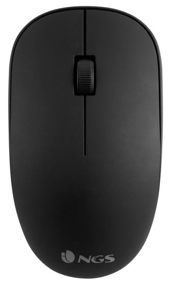 NGS myš Easy Alpha/ Bezdrátová/ 1000 dpi/ USB/ Černá