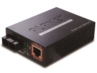Planet FTP-802 konvertor 10/100Base-FX (SC), PoE injektor 802.3af Planet FTP-802 konvertor 10/100Base-FX (SC), PoE injektor 802.3af