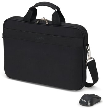 DICOTA brašna na notebook Top Traveller Wireless Mouse Kit/ černá