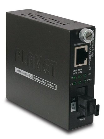 Planet FST-806A20 konvertor smart, 10/100Base-TX/FX WDM,20km Planet FST-806A20 konvertor smart, 10/100Base-TX/FX WDM,20km