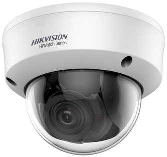 HIKVISION HiWatch turbo HD kamera HWT-D340-VF/ Dome/ rozlišení 4Mpix/ objektiv 2,8 - 12 mm/ krytí IP66 + IK10/ kov