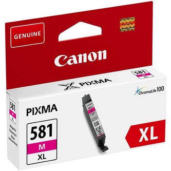 CLI-581MXL Inkoust pro Pixma TS7550, 8150, 9150 tiskárny, CANON, magenta, 8,3ml