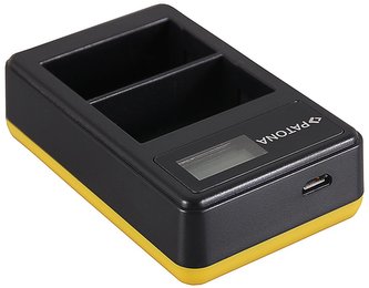 PATONA nabíječka Foto Dual LCD Canon LP-E6 USB