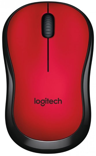 Logitech myš M220 SILENT/ Bezdrátová/ Optická/ 1000dpi/ USB přijímač/ červena Logitech myš M220 SILENT/ Bezdrátová/ Optická/ 1000dpi/ USB přijímač/ červena