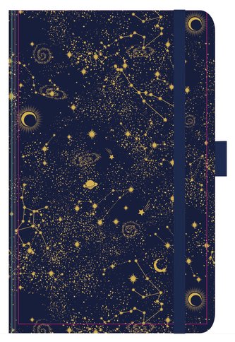 Buchkalender Times Small18 Trend Sternenhimmel 2022