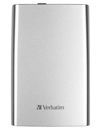 2,5" HDD (hard disk), stříbrná, 2TB, USB 3.0, VERBATIM 53189
