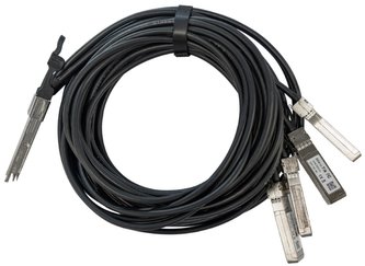 MikroTik Q+BC0003-S+ 40 Gigabit to 4x10G SFP+ MiniGBIC modul, 3m (QSFP+)