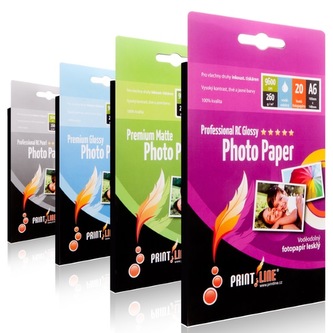 Fotopapír PrintLine A4 Professional RC glossy 260g/m2, leský, 20-pack