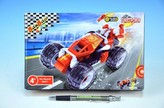 Stavebnice BanBao Auto závodní na zpětné natažení 96ks v krabici 23x15x5cm