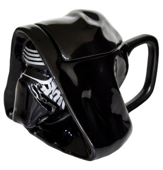 Keramický 3D hrnek Star Wars|Hvězdné války: Kylo Ren s víčkem (objem 320 ml) černý