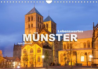 Lebenswertes Münster (Wandkalender 2022 DIN A4 quer)
