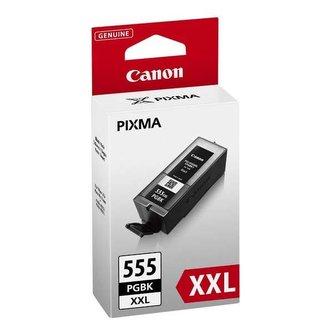 PGI-555XXL Cartridge pro Pixma iX6850, MX925 tiskárny, CANON, černá, 37 ml, 1 tis. stran