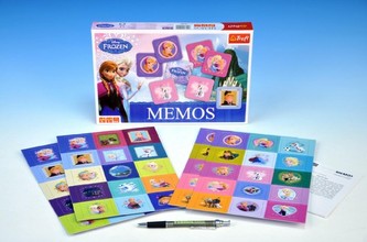 Pexeso Ledové království Disney společenská hra 60 kartiček v krabici 28x19x3,5cm