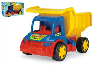 Auto Gigant Truck sklápěč  plast 55cm v krabici 12m+ Wader