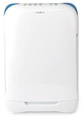 NEDIS čistička vzduchu/ 4 rychlosti/ rozsah 25 m2/ výkon 50 W/ šum 35-54 dB/ indikátor kvality vzduchu/ bílá
