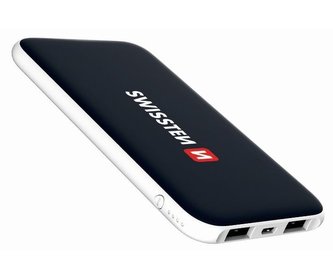 Swissten Black Core Slim Power Bank 5000 Mah