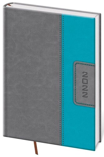 Diář 2022 Classic - šedo/tyrkysový, týdenní, A5 Diář 2022 Classic - šedo/tyrkysový, týdenní, A5