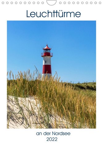 Leuchttürme an der Nordsee (Wandkalender 2022 DIN A4 hoch)