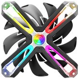 Zalman ventilátor ZM-SF120 / 120mm / ARGB / FDB / 4-pin / \"spider\" design