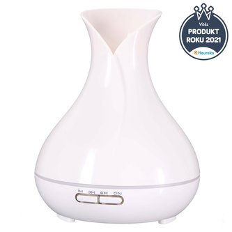 Aroma difuzer SIXTOL VULCAN bílý lesk