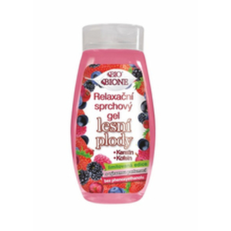 Bione Cosmetics Relaxační sprchový gel Bio Lesní plody 260 ml woman