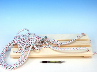 Houpací prkénko dřevo 46x19cm v sáčku