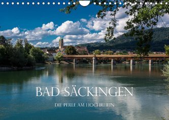 Bad Säckingen - Die Perle am Hochrhein (Wandkalender 2022 DIN A4 quer)