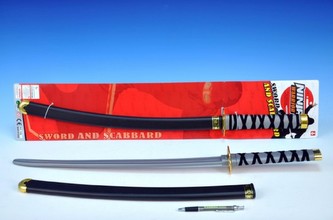 Ninja Meč plast 73cm na kartě