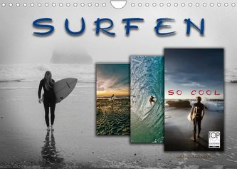 Surfen - so cool (Wandkalender 2022 DIN A4 quer) Surfen - so cool (Wandkalender 2022 DIN A4 quer)