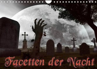 Facetten der NachtCH-Version  (Wandkalender 2022 DIN A4 quer)
