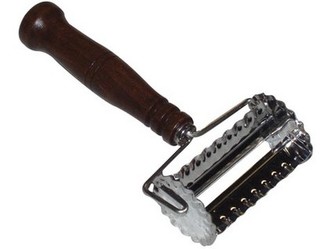 rádýlko 6x4cm na trubičky nerez+dřev.rukojeť