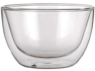 miska 250ml dvoustěnné sklo