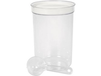 dóza kulatá 1,7l + odměrka PH TRA