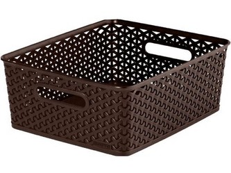 box úložný RATTAN 35x30x13cm (M),\"Y\" STYLE, PH HN