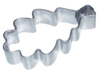 vykraj. cukr. LIST DUBOVÝ nerez (10ks)