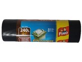 pytle na odpadky 240l (8ks) 120x150cm ČER 50µ extra silné FINO