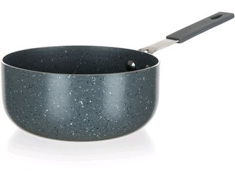 rendlík s ručkou 14x6cm nepřiln.povrch GRANITE Grey