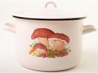 hrnec + poklice pr.22cm 6l HOUBY