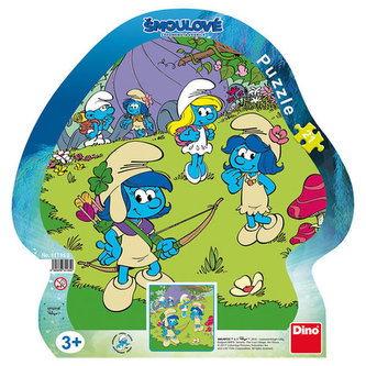 Šmoulové 3 - Amazonky - puzzle 21 dílků