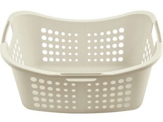 Koš na prádlo "Viktor", krémová, 50 l, 208494