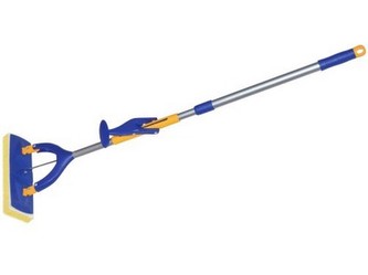 mop ždímací, houba s mikrovláknem, s teleskopickou tyčí