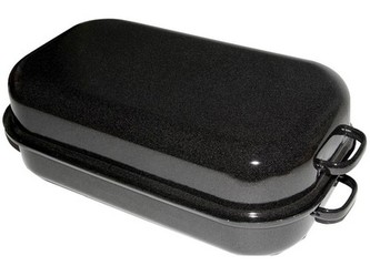 pekáč 30x17cm smalt.povrch 2díl. hladký