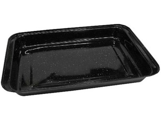 plech na pečení 36,5x29,5x5cm smalt.povrch