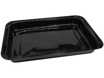 plech na pečení 42x29x4,5cm smalt.povrch