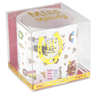 Samolepky Miss Melody 510 ks, role 3 m